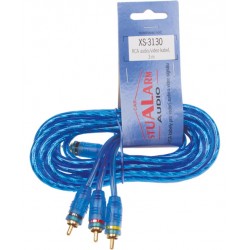 RCA audio / video kábel Hi-Q line, 3m
