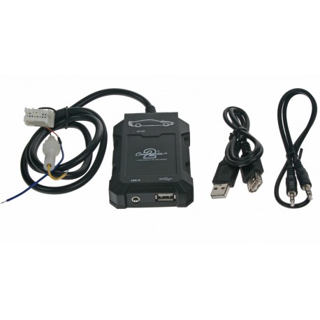 Connects2 - ovládanie USB zariadenia OEM rádiom Nissan / AUX vstup