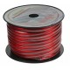 Kábel 20 mm, červeno transparentné, 25 m bal