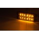 LINEAR LED dual 12x5W LED, 12-24V, oranžový, ECE R65