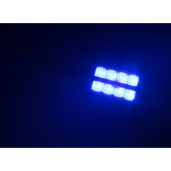 PROFI DUAL výstražné LED svetlo vonkajšie, 12-24V, modrej, ECE R65