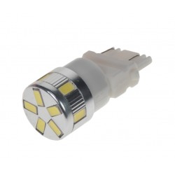 LED T20 (3157) biela, 12-24V, 11LED / 5730SMD