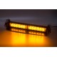 PREDATOR LED vnútorné, 12x3W, 12-24V, oranžový, 353mm, ECE R10