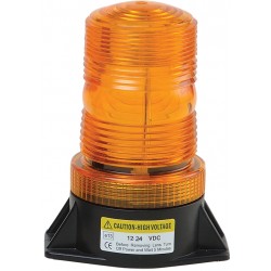 LED maják, 9-24V, oranžový, 30x LED, ECE R10